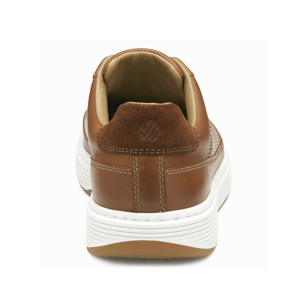 Johnston & Murphy Dawson Perfed U-Throat Sneaker (Men) - Tan Full Grain