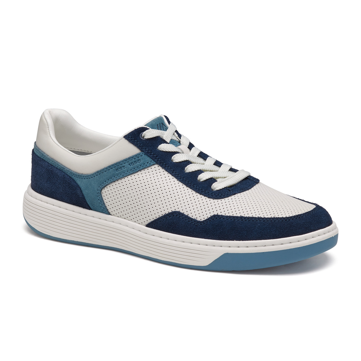 Johnston & Murphy Dawson Moc Toe U-Throat Sneaker (Men) Athletic - Casual - Lace Up - The Heel Shoe Fitters