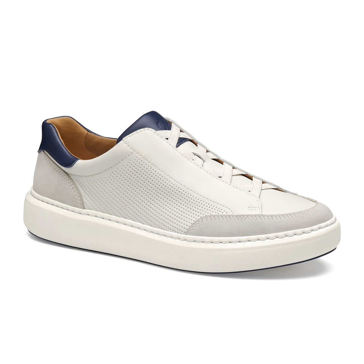 Johnston & Murphy Anders Stretch Lace-To-Toe Sneaker (Men) Athletic - Casual - Lace Up - The Heel Shoe Fitters