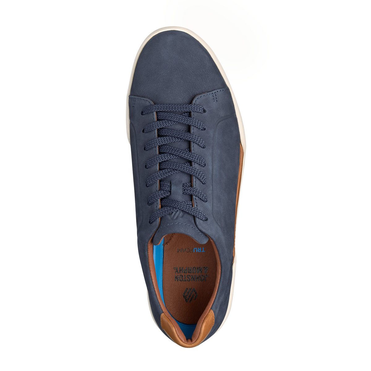 Johnston & Murphy Kendall Lace-To-Toe Sneaker (Men) - Navy Nubuck