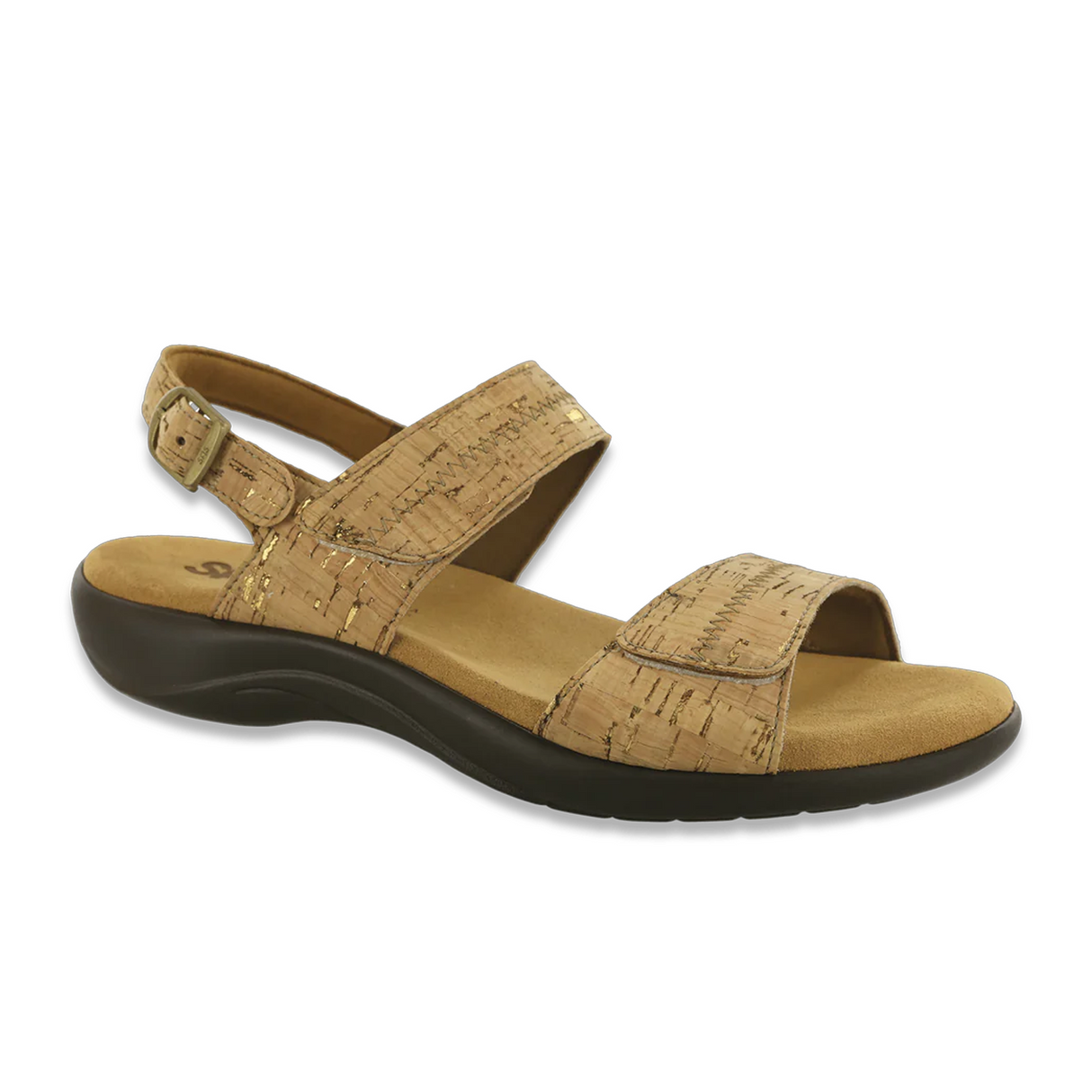 SAS Nudu Backstrap Sandal (Women) - Golden Cork Sandals - Backstrap - The Heel Shoe Fitters