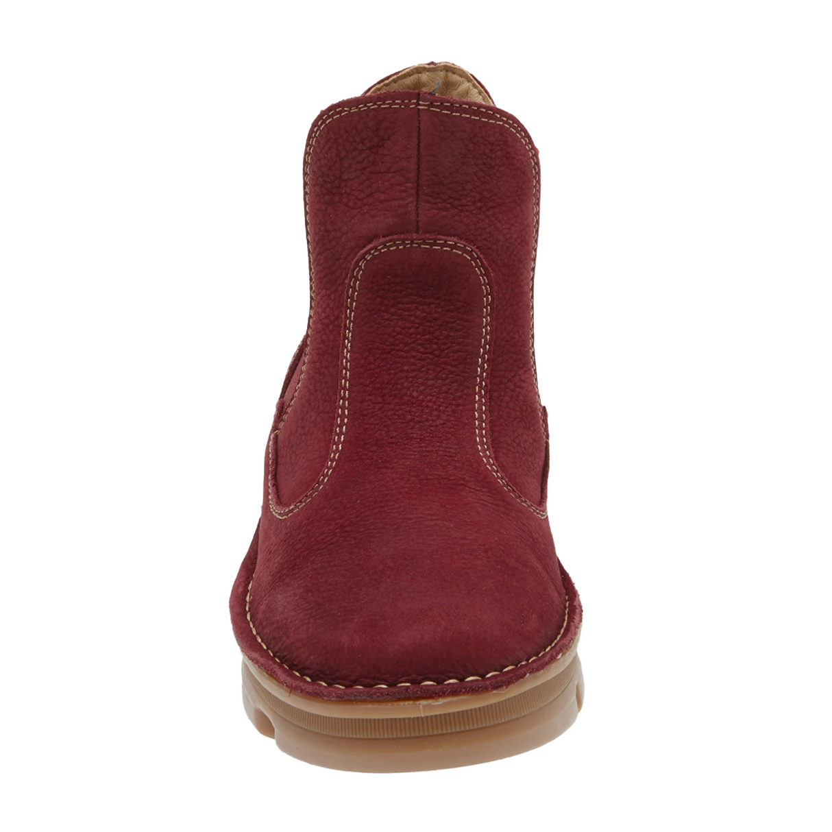 On Foot Touch Ankle Boot (Women) - Burdeos Nubuck Boots - Casual - Low - The Heel Shoe Fitters