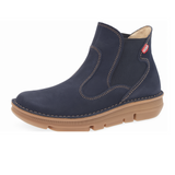 On Foot Touch Ankle Boot (Women) - Marino Nubuk Boots - Casual - Low - The Heel Shoe Fitters
