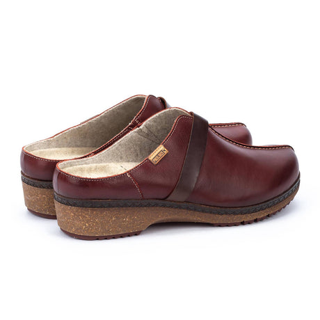 Pikolinos Granada W0W-3590C1 Clog (Women) - Arcilla Leather Dress-Casual - Clogs & Mules - The Heel Shoe Fitters