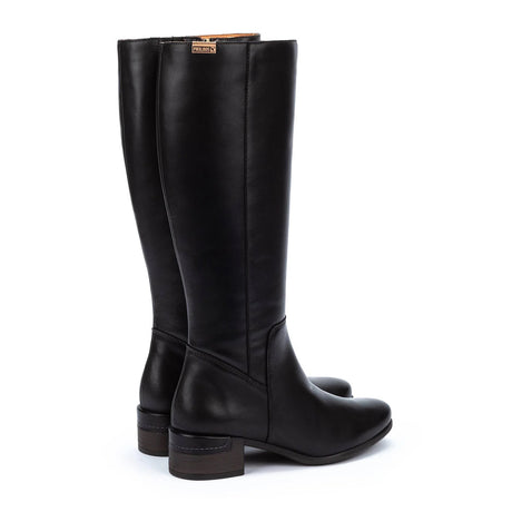 Pikolinos Malaga W6W-9808 Tall Boot (Women) - Black Boots - Casual - High - The Heel Shoe Fitters