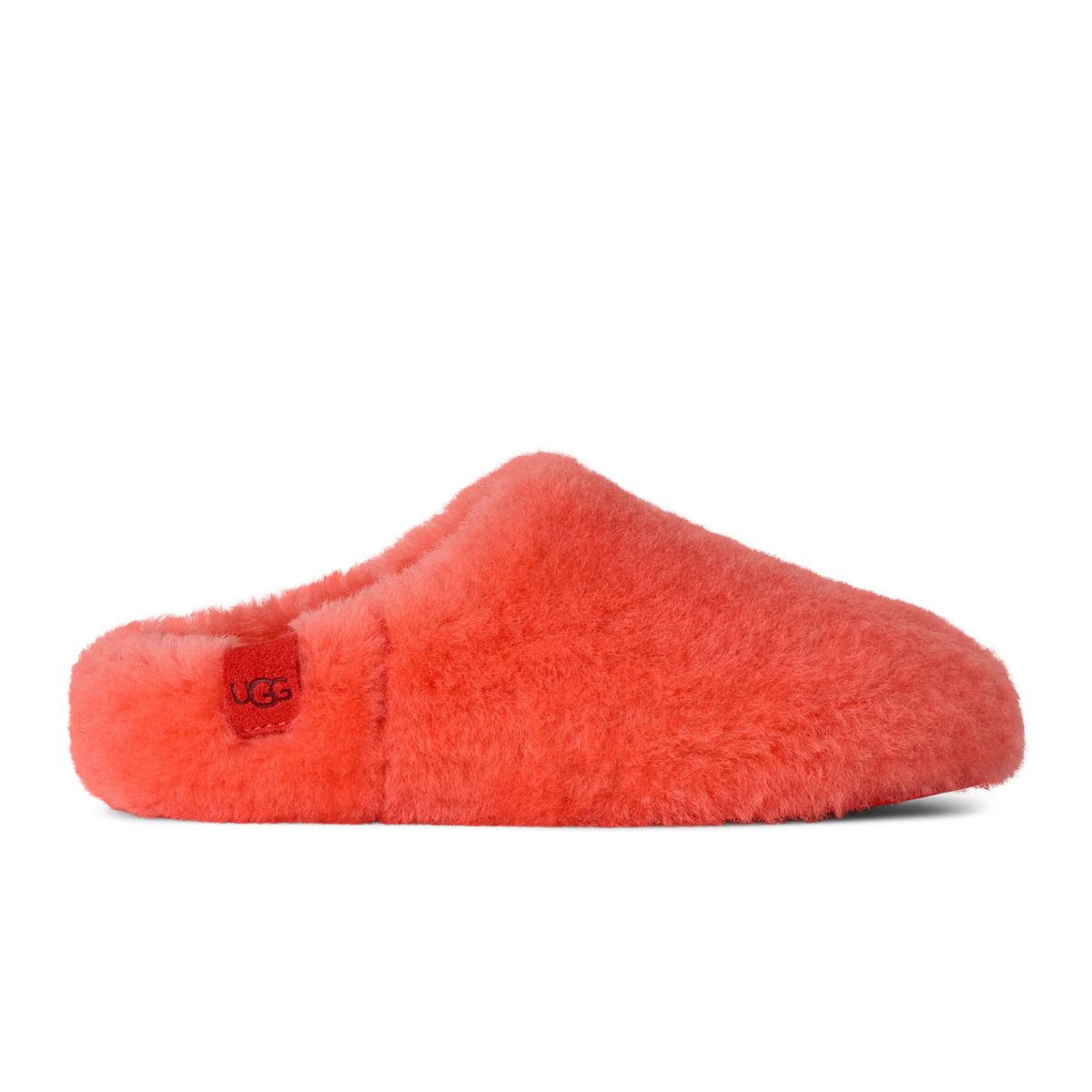 UGG® Elea Fluffed Slip On (Women) - Orange Gerbera