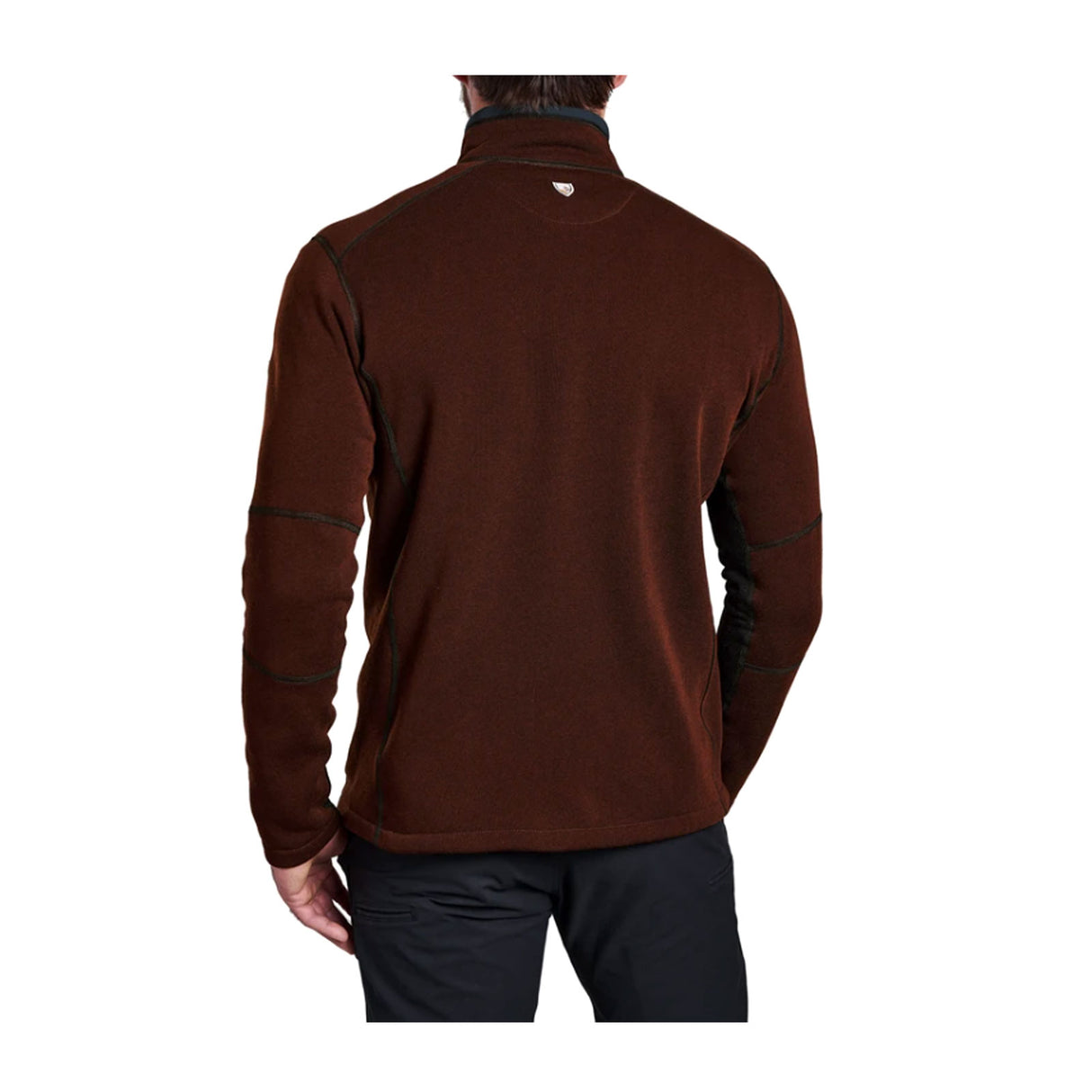 Kuhl Revel 1/4 Zip Sweater (Men) - Mole/Charcoal Apparel - Top - Long Sleeve - The Heel Shoe Fitters