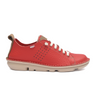 On Foot Silken Sneaker (Women) - Rojo Athletic - Casual - Lace Up - The Heel Shoe Fitters