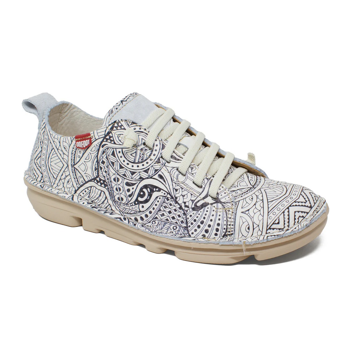 On Foot 30251 Silken Sneaker (Women) - Mandala Athletic - Casual - Lace Up - The Heel Shoe Fitters