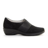 Waldlaufer Fame 305502 Slip On (Women) - Black Suede Dress-Casual - Slip On - The Heel Shoe Fitters