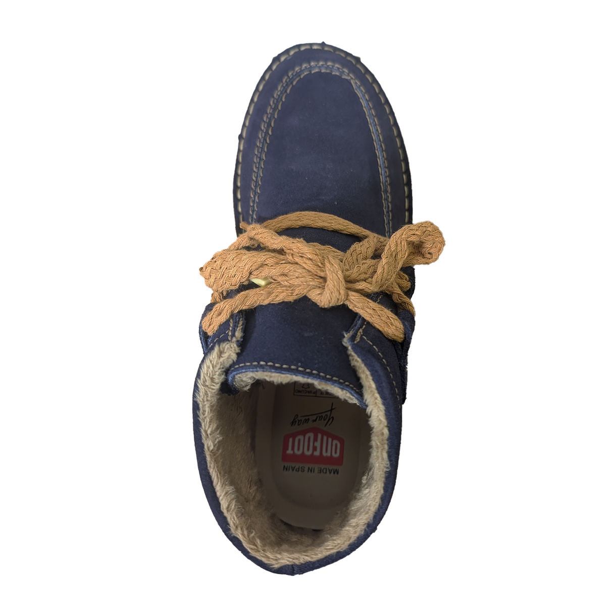 On Foot Silken Lace Up Boot (Women) - Marino Suede Boots - Casual - Low - The Heel Shoe Fitters