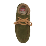 On Foot Silken Lace Up Boot (Women) - Musgo Suede Boots - Casual - Low - The Heel Shoe Fitters