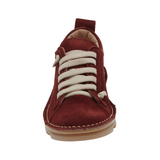 On Foot Silken Low Top Sneaker (Women) - Velvet Suede Athletic - Casual - Lace Up - The Heel Shoe Fitters