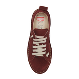 On Foot Silken Low Top Sneaker (Women) - Velvet Suede Athletic - Casual - Lace Up - The Heel Shoe Fitters