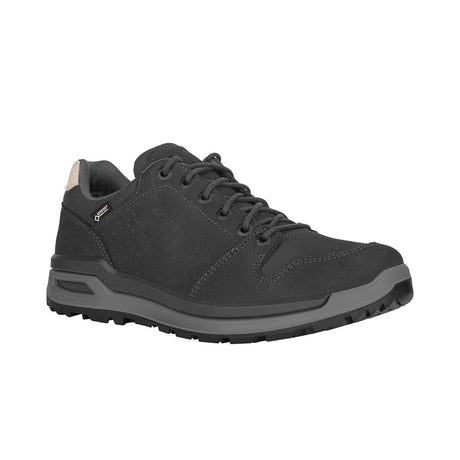 Lowa Locarno GTX Lo Hiking Shoe (Men) - Anthracite Hiking - Low - The Heel Shoe Fitters