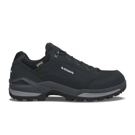 Lowa Renegade GTX Lo Trail Shoe (Men) - Black/Graphite Hiking - Low - The Heel Shoe Fitters