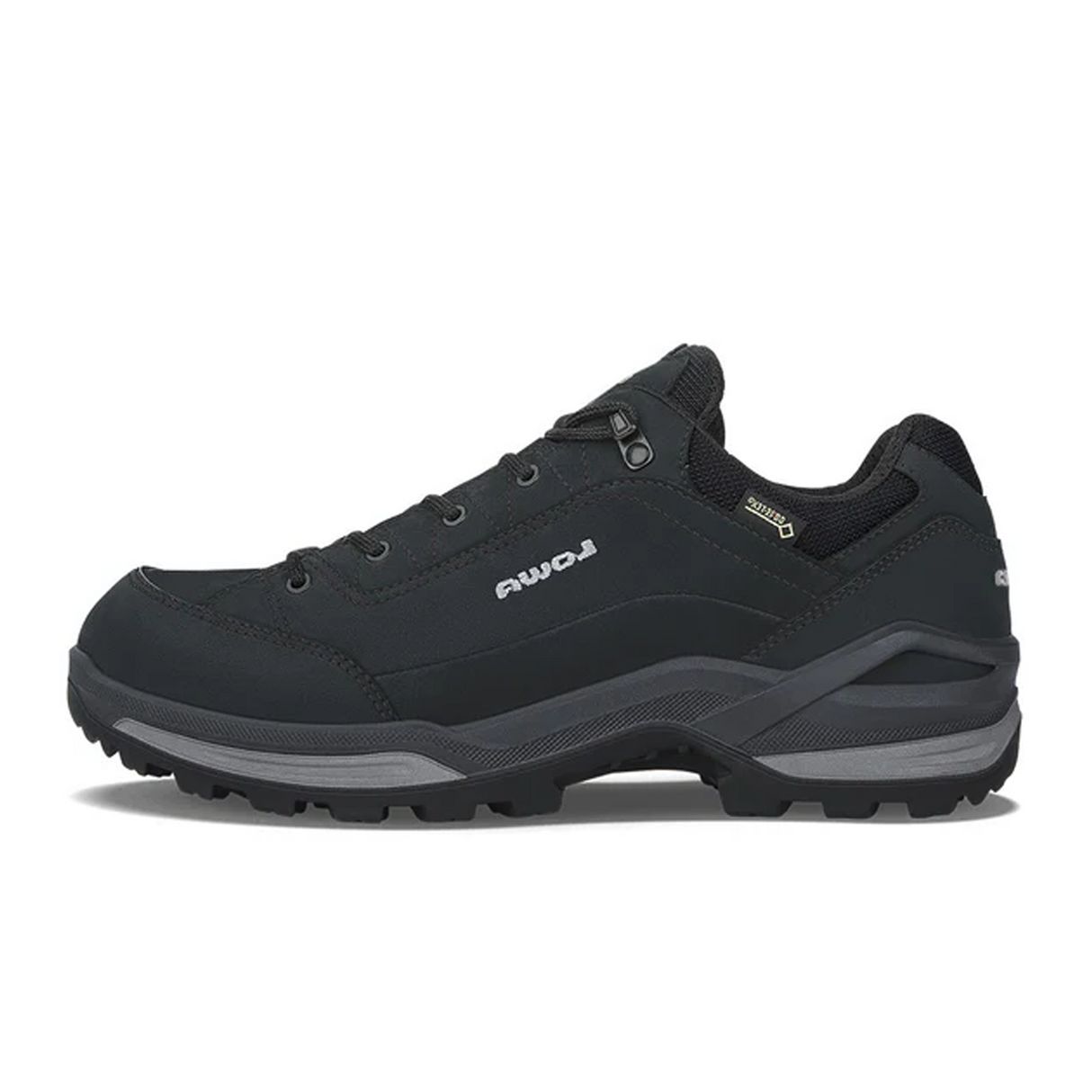 Lowa Renegade GTX Lo Trail Shoe (Men) - Black/Graphite Hiking - Low - The Heel Shoe Fitters