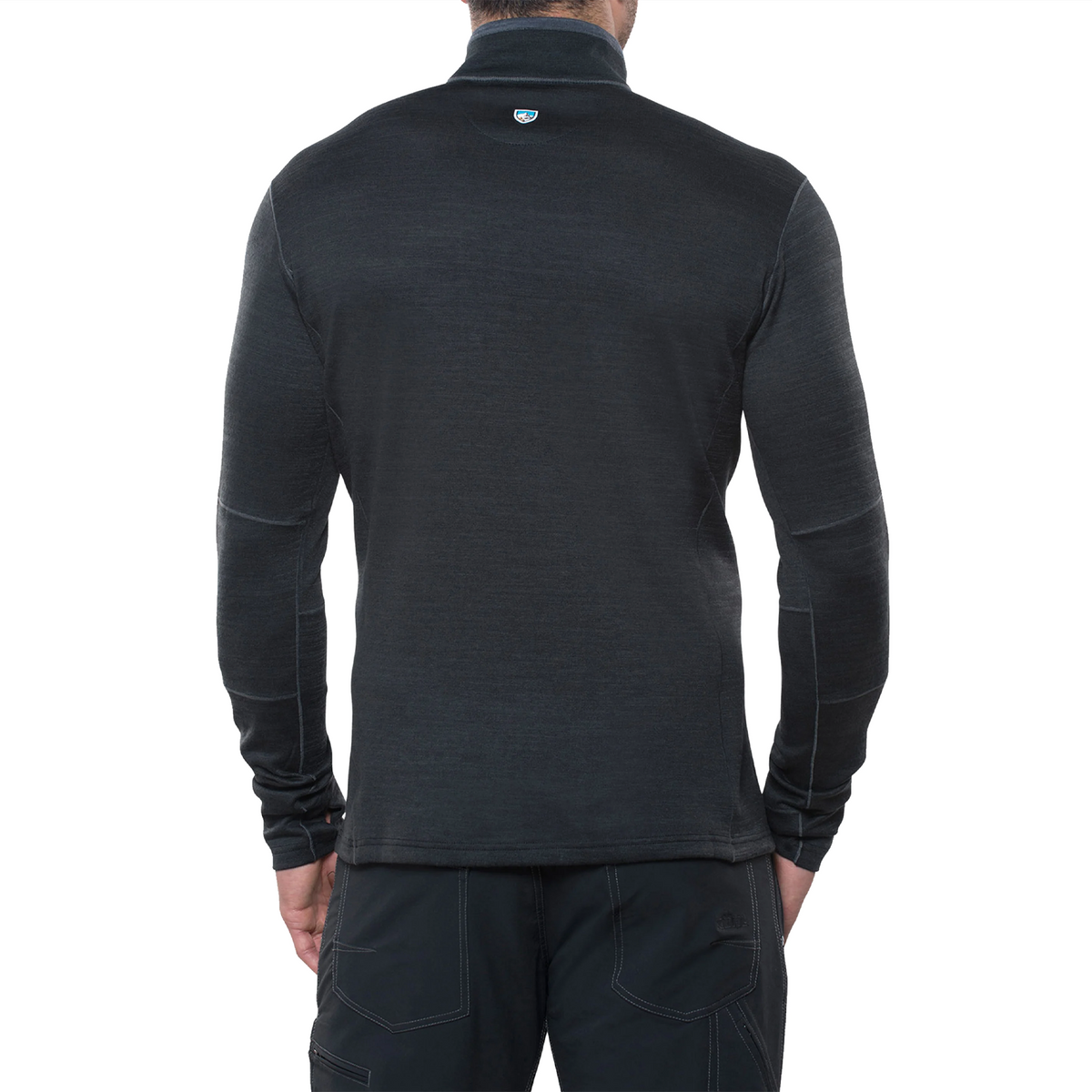 Kuhl Ryzer 1/4 Zip Hiking Shirt (Men) - Black/Koal
