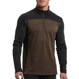 Kuhl Ryzer 1/4 Zip Hiking Shirt (Men) - Desert Night Apparel - Top - Long Sleeve - The Heel Shoe Fitters