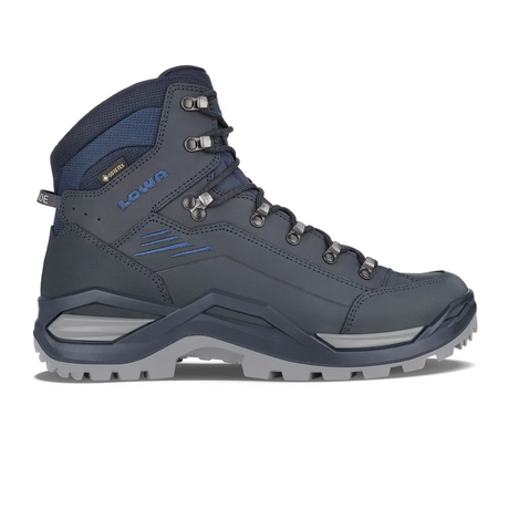 Lowa Renegade EVO GTX Mid Hiking Boot (Men) - Navy/Blue Hiking - Mid - The Heel Shoe Fitters