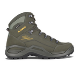 Lowa Renegade EVO GTX Mid Hiking Boot (Men) - Olive/Mustard Hiking - Mid - The Heel Shoe Fitters