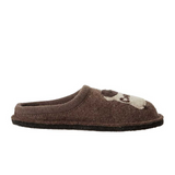 Haflinger Coffee Slipper (Unisex) - Earth Dress-Casual - Slippers - The Heel Shoe Fitters