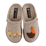 Haflinger Gallina Slipper (Women) - Natural Dress-Casual - Slippers - The Heel Shoe Fitters