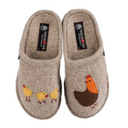 Haflinger Gallina Slipper (Women) - Natural Dress-Casual - Slipper - The Heel Shoe Fitters
