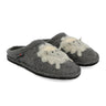 Haflinger Lamby Slipper (Women) - Grey Dress-Casual - Slipper - The Heel Shoe Fitters