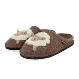 Haflinger Lamby Slipper (Women) - Brown Dress-Casual - Slippers - The Heel Shoe Fitters