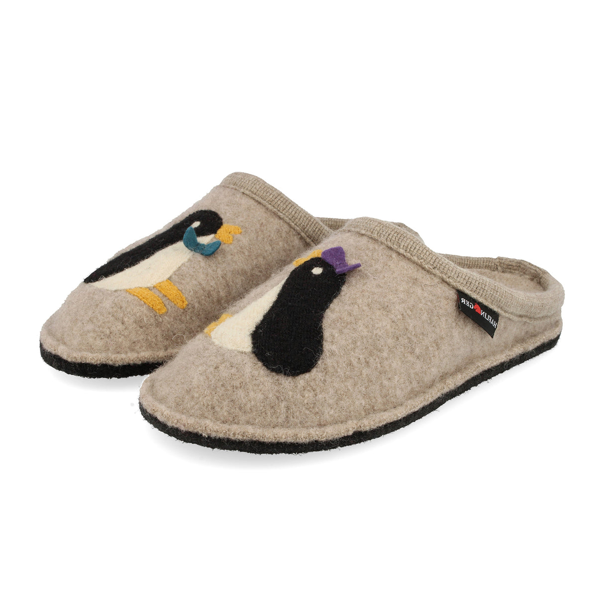 Haflinger Pingu Slipper (Women) - Natural Dress-Casual - Slipper - The Heel Shoe Fitters