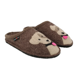 Haflinger Rudi Slipper (Women) - Smokey Brown