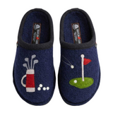 Haflinger Golf Slipper (Unisex) - Navy