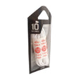 10 Seconds Athletic Oval Shoelace - White Accessories - Shoe Laces - The Heel Shoe Fitters