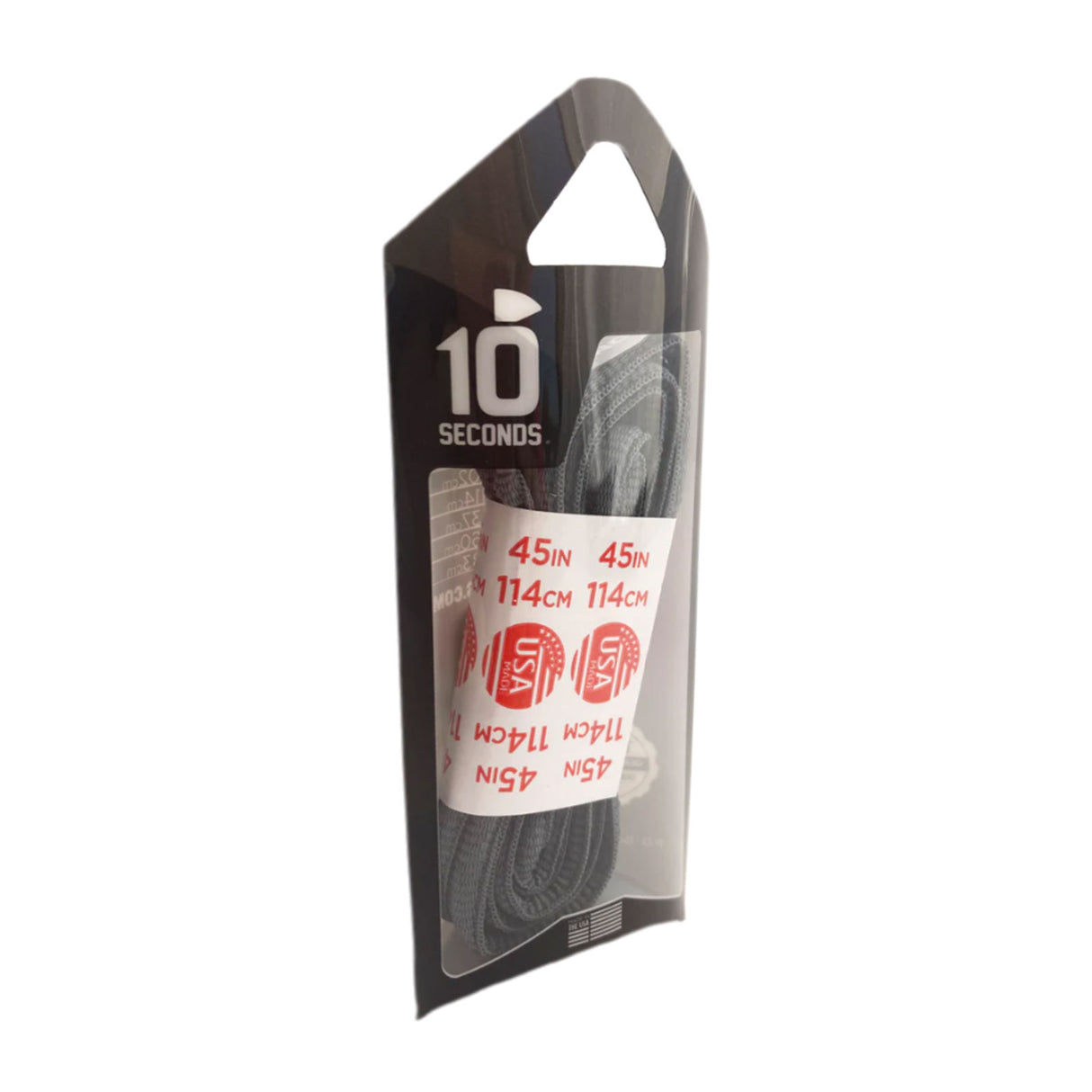 10 Seconds Athletic Oval Shoelace - Sky Grey Accessories - Shoe Laces - The Heel Shoe Fitters