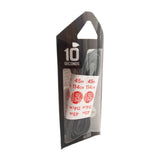 10 Seconds Athletic Oval Shoelace - Sky Grey Accessories - Shoe Laces - The Heel Shoe Fitters