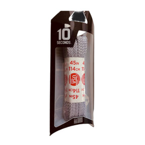 10 Seconds Athletic Flat Tubular Shoelace Accessories - Shoe Laces - The Heel Shoe Fitters