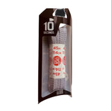 10 Seconds Athletic Flat Tubular Shoelace - Classic Grey Accessories - Shoe Laces - The Heel Shoe Fitters