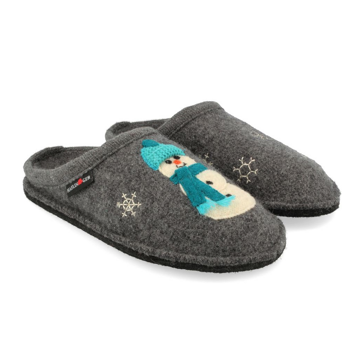 Haflinger Snowman Slipper (Women) - Grey – The Heel Shoe Fitters