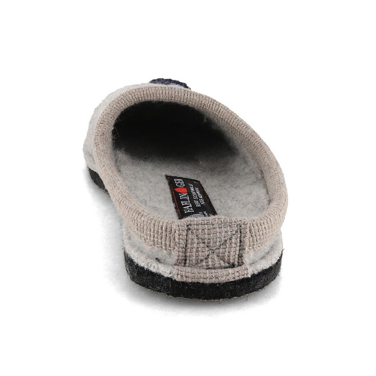 Haflinger Snowman Slipper (Women) - Silver Grey