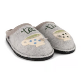 Haflinger Tea Time Slipper (Women) - Grey