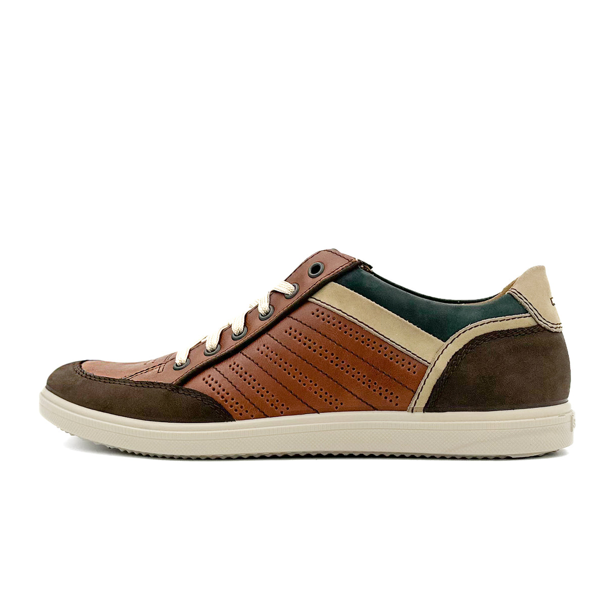 Jomos 1928 Lace Up (Men) - Capuccino/Cognac Athletic - Casual - Lace Up - The Heel Shoe Fitters