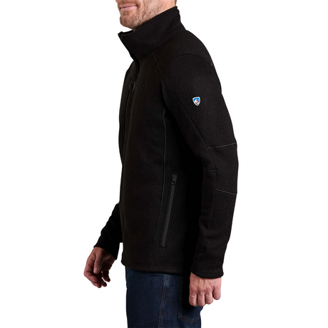 Kuhl Interceptr FZ Jacket (Men) - Black Apparel - Jacket - Lightweight - The Heel Shoe Fitters