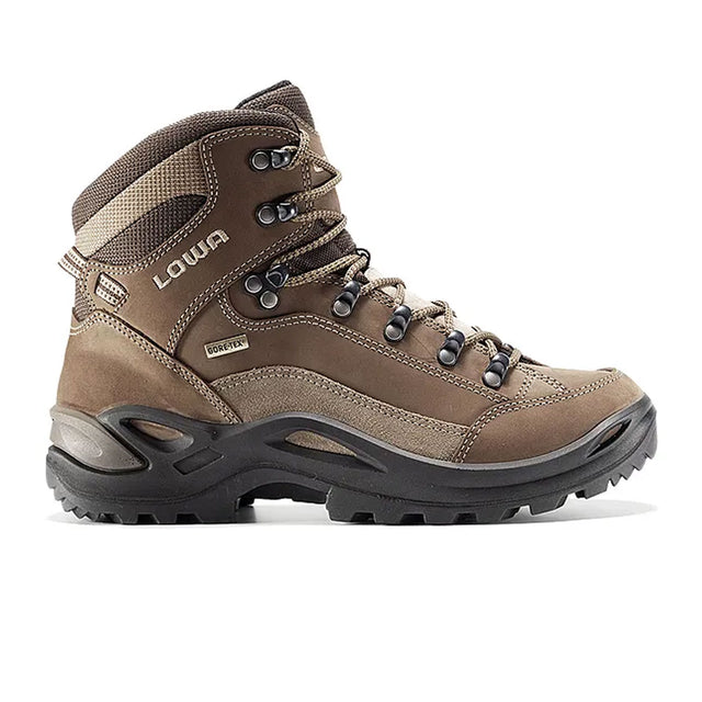 Lowa Renegade GTX Mid Wide Hiking Boot (Women) - Taupe/Sepia Boots - Hiking - Mid - The Heel Shoe Fitters