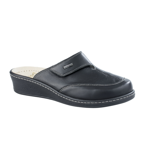 Fidelio Franni Clog (Women) - Black Dress Casual - Clogs & Mules - The Heel Shoe Fitters