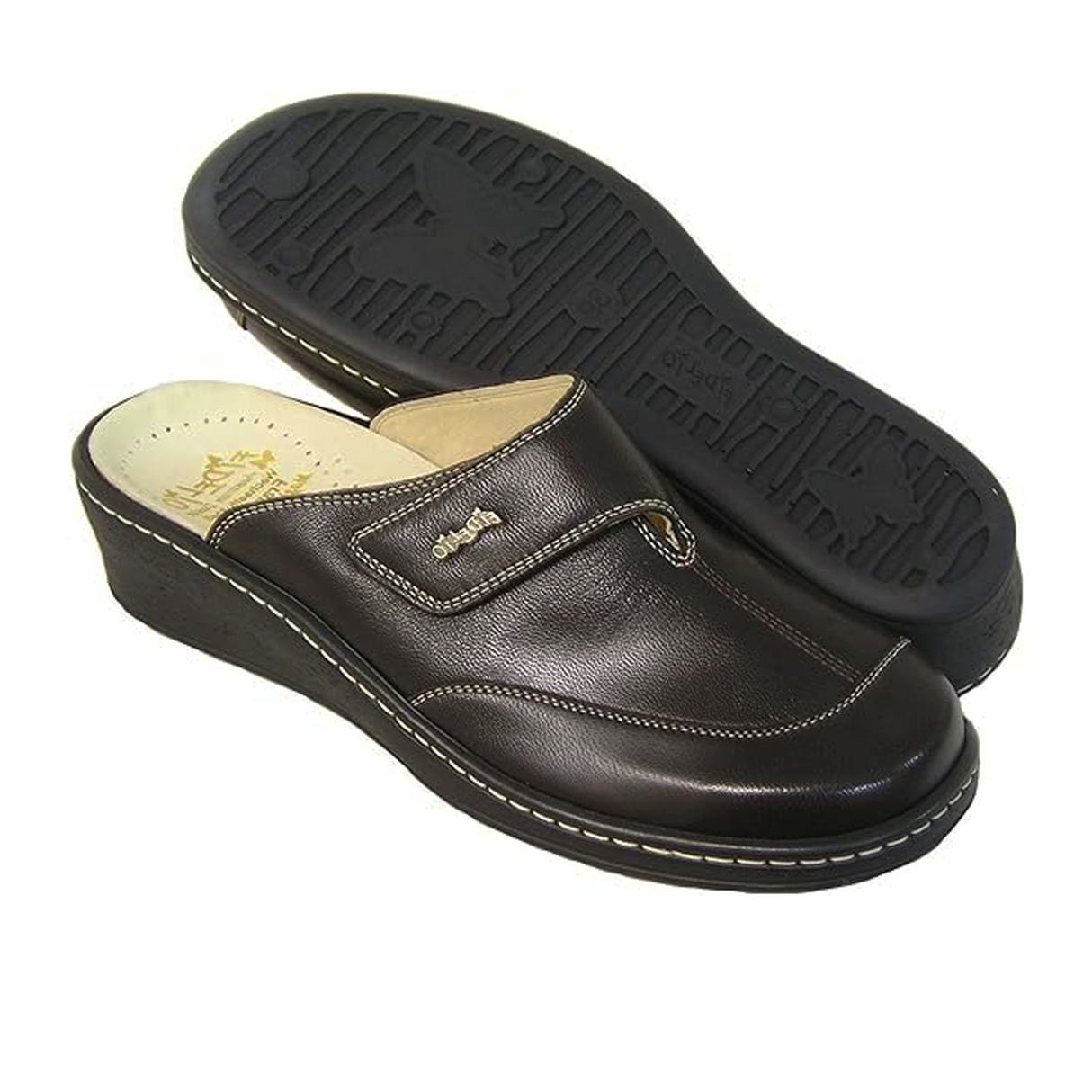 Fidelio Hallux Franni Clog (Women) - Dark Brown Dress-Casual - Clogs & Mules - The Heel Shoe Fitters