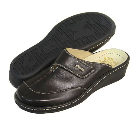 Fidelio Hallux Fabia Clog (Women) - Dark Brown Dress-Casual - Clogs & Mules - The Heel Shoe Fitters