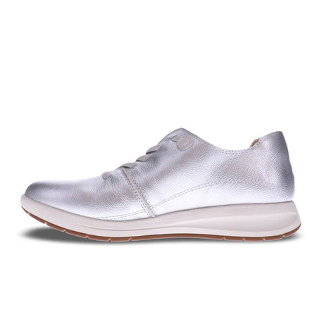 Revere Crete Stretch Lace Sneaker (Women) - Pearl/Oyster Lizard Dress-Casual - Lace Ups - The Heel Shoe Fitters