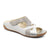 Waldlaufer Beth 342505 Slide Sandal (Women) - Silver/Gray Sandals - Slide - The Heel Shoe Fitters