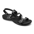 Vionic Paros Backstrap Sandal (Women) - Black Sandals - Backstrap - The Heel Shoe Fitters